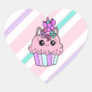 Search for cupcake cartoon stickers Pink