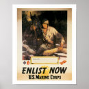 Search for us marine corps art Vintage