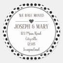 Search for black polka dot stickers Simple