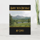 Search for mountain lake birthday cards Nature