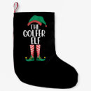 Search for golfer christmas stockings Funny