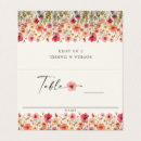 Search for bridal shower place cards Wildflowers
