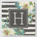 Search for blue flower coasters Feminine