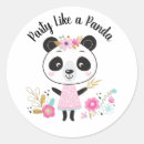 Search for kawaii panda stickers Pink