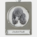 Search for black poodle christmas tree decorations Puppy