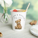 Search for teddy bear paper cups Baby boy