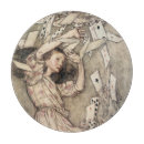 Search for alice in wonderland chopping boards Vintage