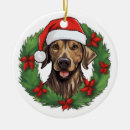 Search for hound dog christmas tree decorations Illustration