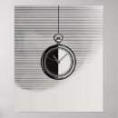 Search for digital clock posters Minimalist