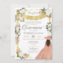 Search for white and gold quinceanera invitations Elegant