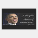 Search for barack rectangle stickers President