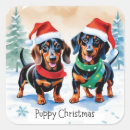 Search for cute dachshund stickers Winter