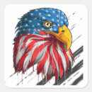 Search for bald square stickers Flag