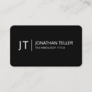 Search for software developer engineer business cards Modern