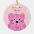 Search for tiger christmas tree decorations Cute