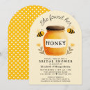 Search for honey bee bridal shower invitations She found her honey