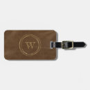 Search for faux leather luggage tags Gold