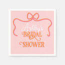 Search for pink orange napkins Wavy