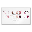 Search for manicurist business cards Minimalist
