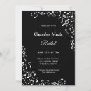 Search for rectangle cello recital invitations Piano