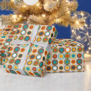 Search for turquoise brown gift wrap Pattern
