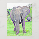 Search for elephant lovers postcards Animals