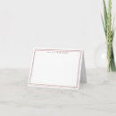 Search for red note cards Elegant