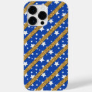 Search for gold stars iphone cases Blue