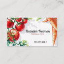 Search for fresh produce business cards Carrots