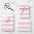Search for pink and white stripes wrapping paper Minimalist