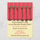 Search for chocolate fondue invitations Strawberry