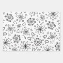 Search for book page wrapping paper Floral