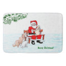 Search for santa claus bath mats Dog