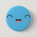 Search for blue face badges Smiling