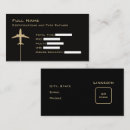Search for airline pilot business cards Airlines