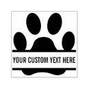 Search for dog paw print rubber stamps Create your own
