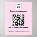 Search for qr code business posters Elegant