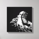 Search for black lion canvas prints Animal