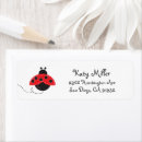 Search for ladybird return address labels Fun