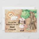 Search for sheep birthday invitations Girls