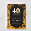 Search for bokeh birthday invitations Elegant