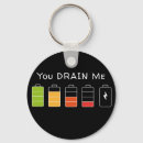Search for draining key rings Battery
