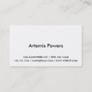 Search for simple front business cards Professional