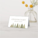 Search for woodland place cards Green