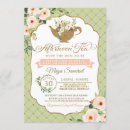 Search for afternoon tea baby shower invitations Flowers