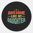 Search for awesome dad stickers Women