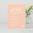 Search for at last wedding invitations Modern