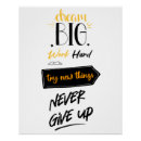 Search for big dream posters Motivation