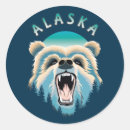 Search for grizzlies stickers Nature