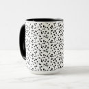Search for black and white dalmatian mugs Pattern